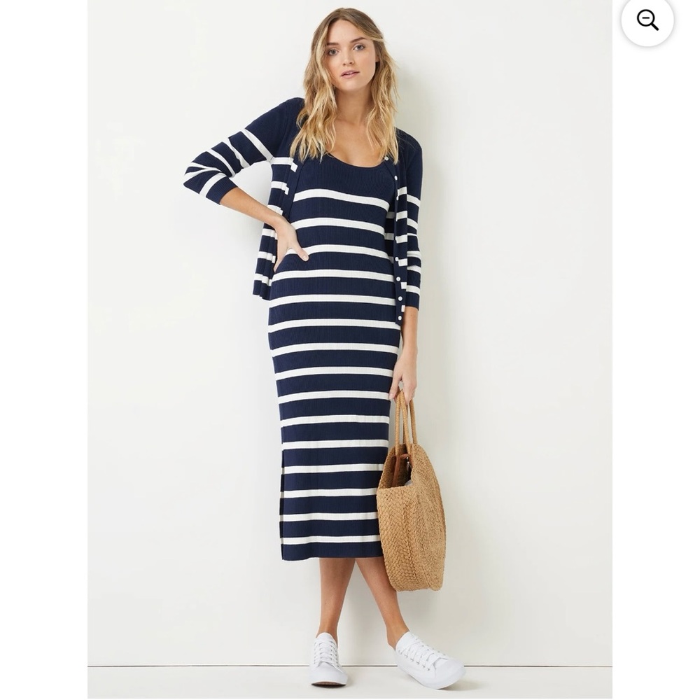 Time and Tru 2 Piece Sweater Dress/Cardigan Set